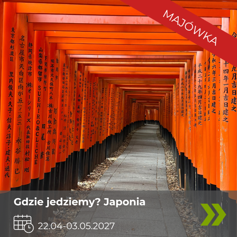 Majówka w Japonii